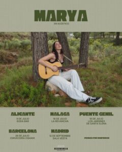 MARYA – “La Moto que me Vendiste” Cartel gira