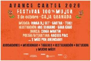 Granada 100% Mujer cartel
