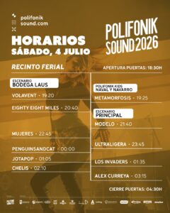 PolifoniK Sound 2026 - Sábado