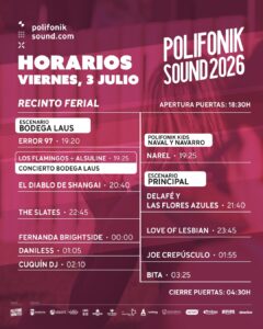 PolifoniK Sound 2026 - Viernes