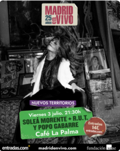 Soleá Morente en MADRID EN VIVO 25 AÑOS