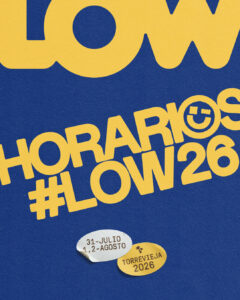 Horarios Low 2026