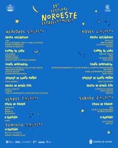 FESTIVAL NOROESTE ESTRELLA GALICIA CAST E GAL