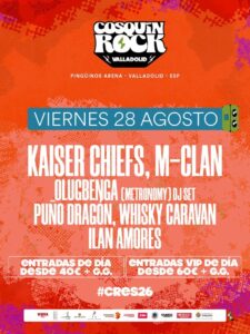 COSQUÍN ROCK VALLADOLID viernes