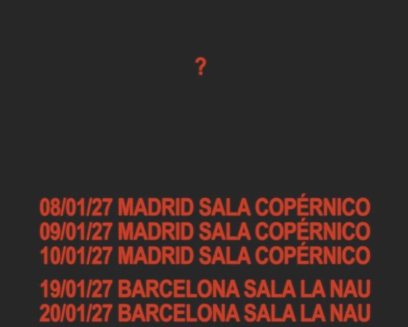 Cala Vento anuncia conciertos en Madrid y Barcelona