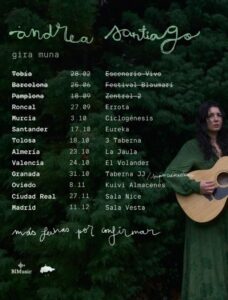 Andrea Santiago gira 2026